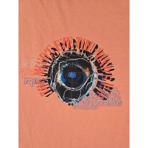 Comfort Color Y2K Men's Orange The Minds Eye Double Sided Graphics Size L - Picture 2 of 5